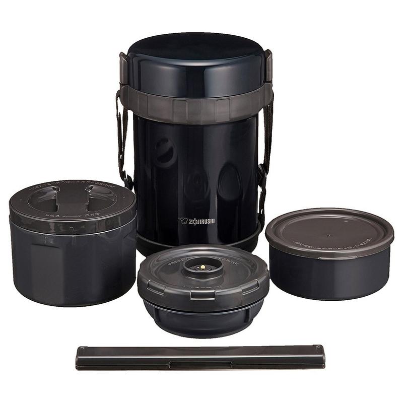 HỘP CƠM GIỮ NHIỆT 3 NGĂN ZOJIRUSHI SL-GH18-BA 1.27L hộp  cơm 2