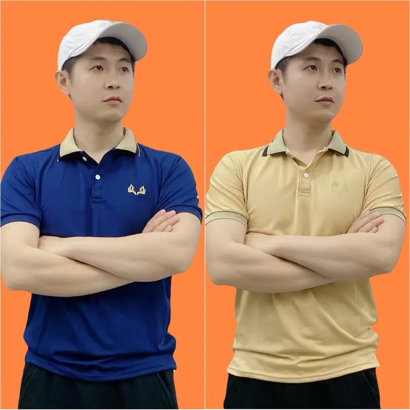 Áo Polo cộc tay Nam cao cấp vải cotton cá sấu thoáng mát, thấm hút mồ hôi (PoloGOATor) áo thun, áo cộc tay có cổ bẻ. Ngắn Tay Menswear Shirt 3