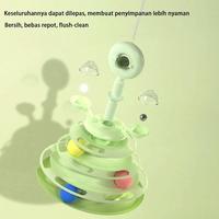 Gambar Vinnatsu Mainan Kucing / Cat Toys Tower 4 Susun Interaktif / Mainan Tower Kucing Bola Kerincingan Putar - B - Merah muda dari Vinnatsu MALL2 Kab. Tangerang 3 Tokopedia