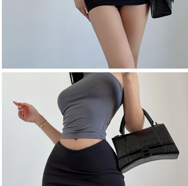 Product Introduction of Váy Bodycon, Gợi Cảm Và Nóng Bỏng, Hình Chữ V, Cạp Thấp, Màu Đen, Bó Sát Và Ôm Sát, Váy Ngắn Kiểu Mỹ, Co Giãn, Váy Chữ A, Giá Rẻ Cho Phụ Nữ 8