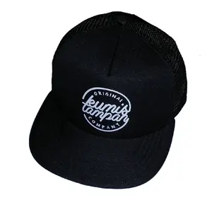 Trukcer Hat Bulat / Topi Jaring Kumis Tampan