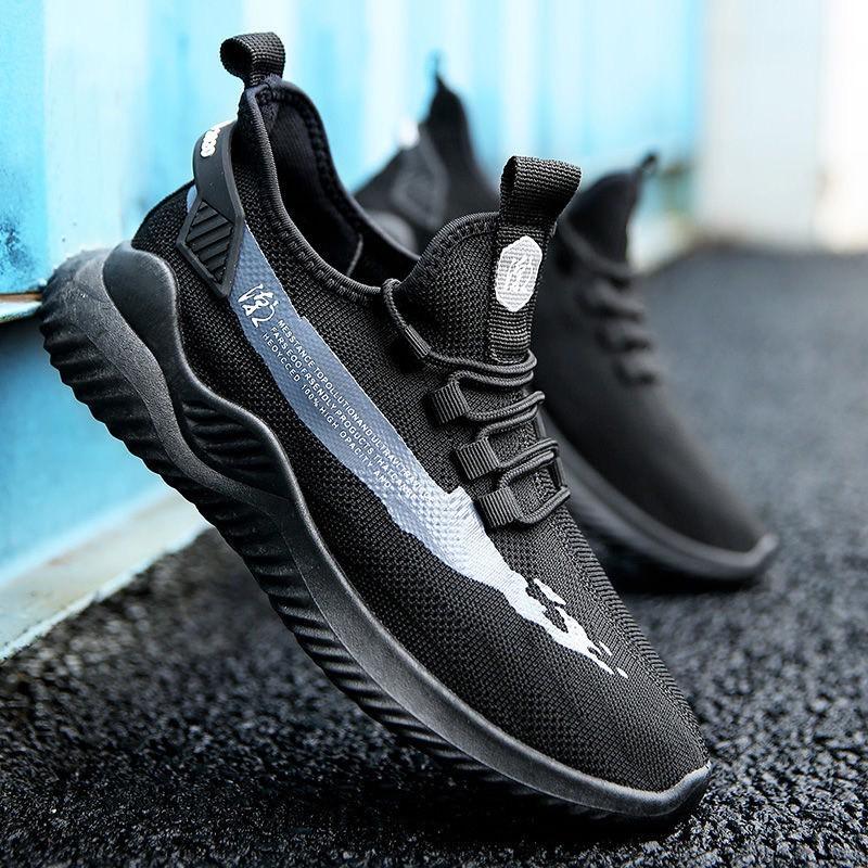 Product Introduction of Giày thể thao sneaker nam HUTA GS053 màu đen, vải thoáng khí, đế abs chống trượt 42