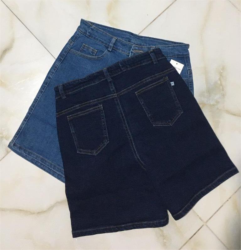 Product Introduction of Quần ngố jean Lưng Cao Ống Rộng Mềm Mại Xinh Xắn kèm ảnh thật Nữ Women 17