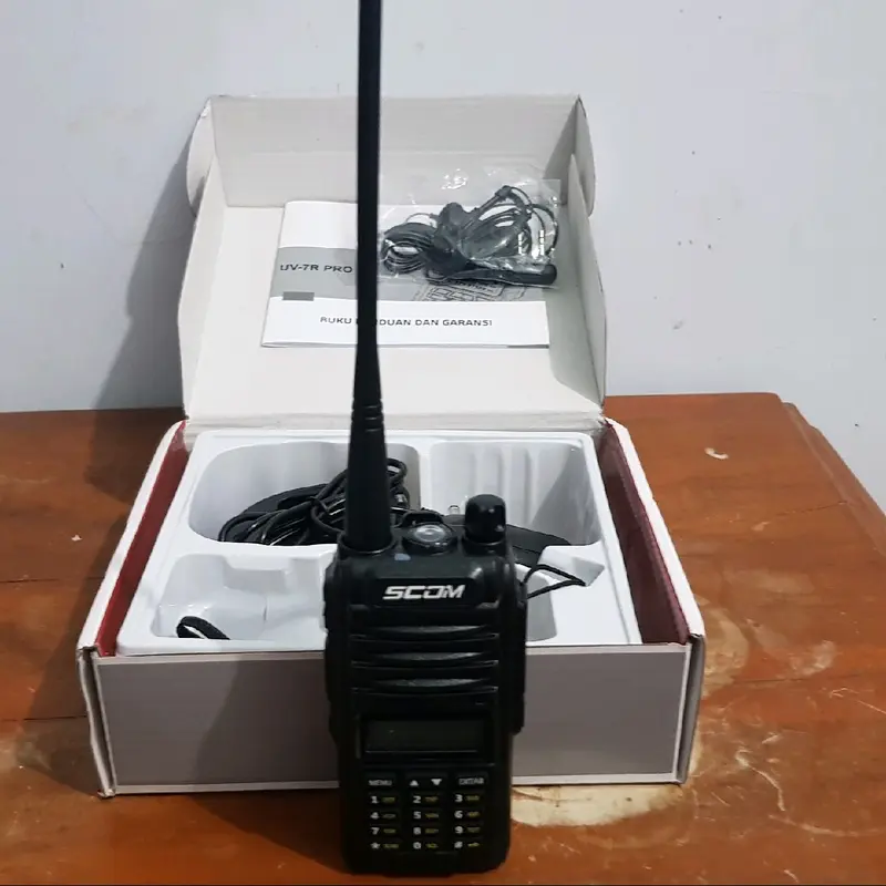 Walkie Talkie HT Scom UV7R PRO 7 Watt Baru 1
