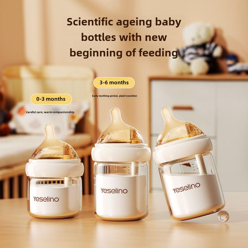 Bình sữa trẻ Em Bé hàng đầu, có tính năng chống đầy hơi, có các kích cỡ 80 / 160ml