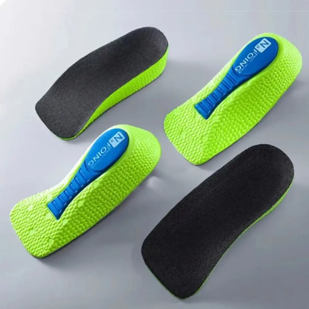 Unisex Memory Foam Height Increase Insoles Arch Support Invisible Orthopedic Insoles 1.5-3.5cm Light Soft Heel Cushion Sneakers Heel Lift