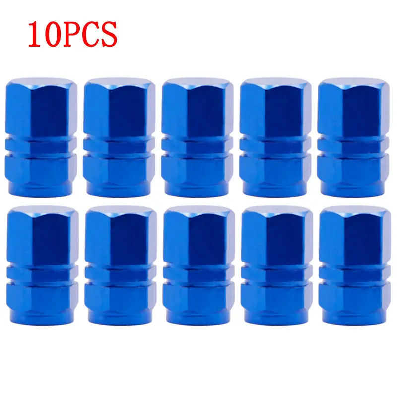 Mũ Đai Ốc Van Lốp Bánh Xe Ô Tô, 10 Cái, Chất Liệu Nhôm, Nắp Thân Vành Lốp, Chống Bụi Không Khí Và Nước, Thích Hợp Cho BMW, Phụ Kiện Xe Hơi Moto Ô Tô, Dụng Cụ 8