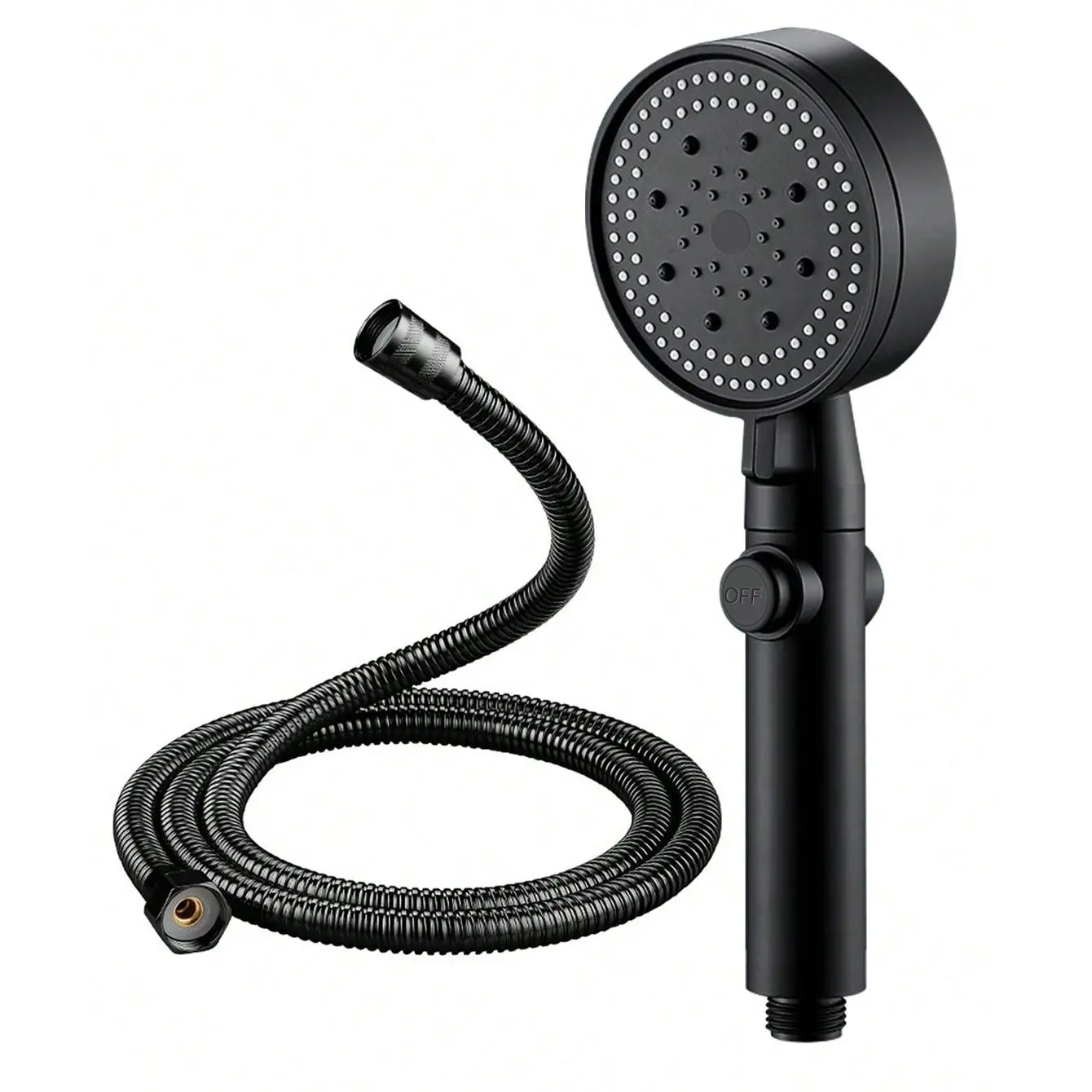 5 Modes Handheld Shower Head Set, 1 Count High Pressure Shower Head with 1.5m Flexible Hose, Adjustable Durable Shower Head, Bathroom Accessories, Summer Gift Ideas, Summer Gifts