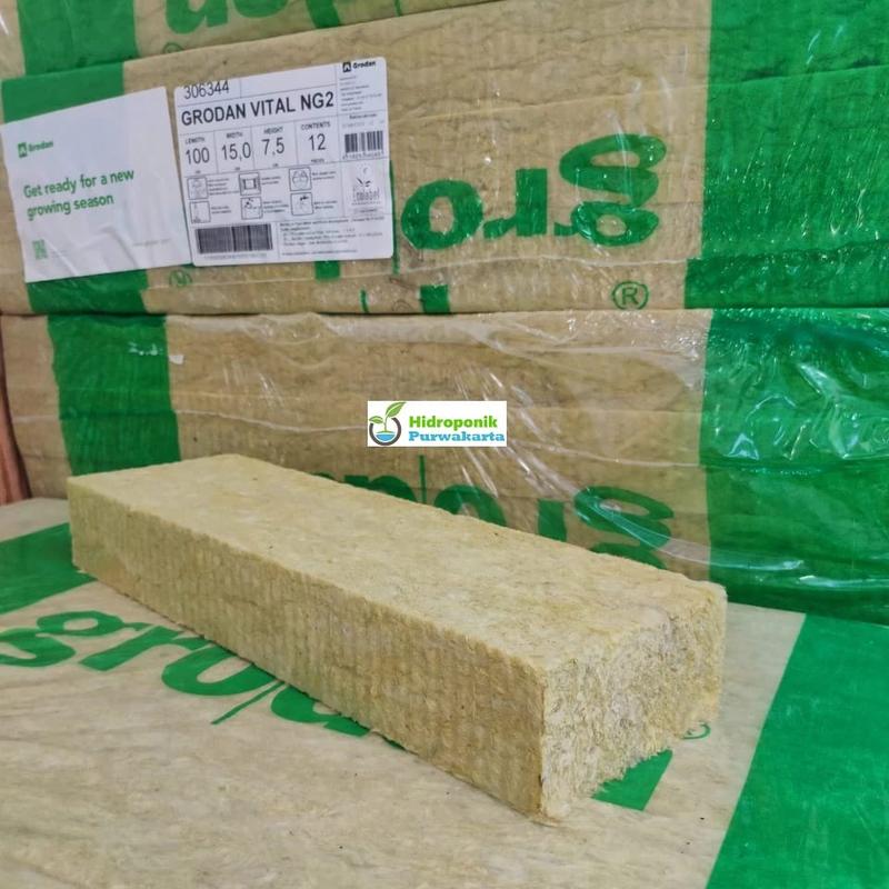 Rockwool Hidroponik Grodan Untuk Membuat 360 Kotak Tanam Rockwool Hidroponik Grodan Untuk Membuat 360 Kotak Tanam