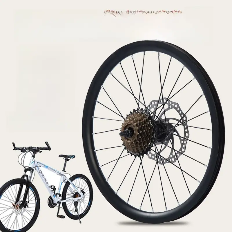 Mountain Bike Hub Double Layer Aluminum Rim Clincher Speed Wheel Set 18 ...