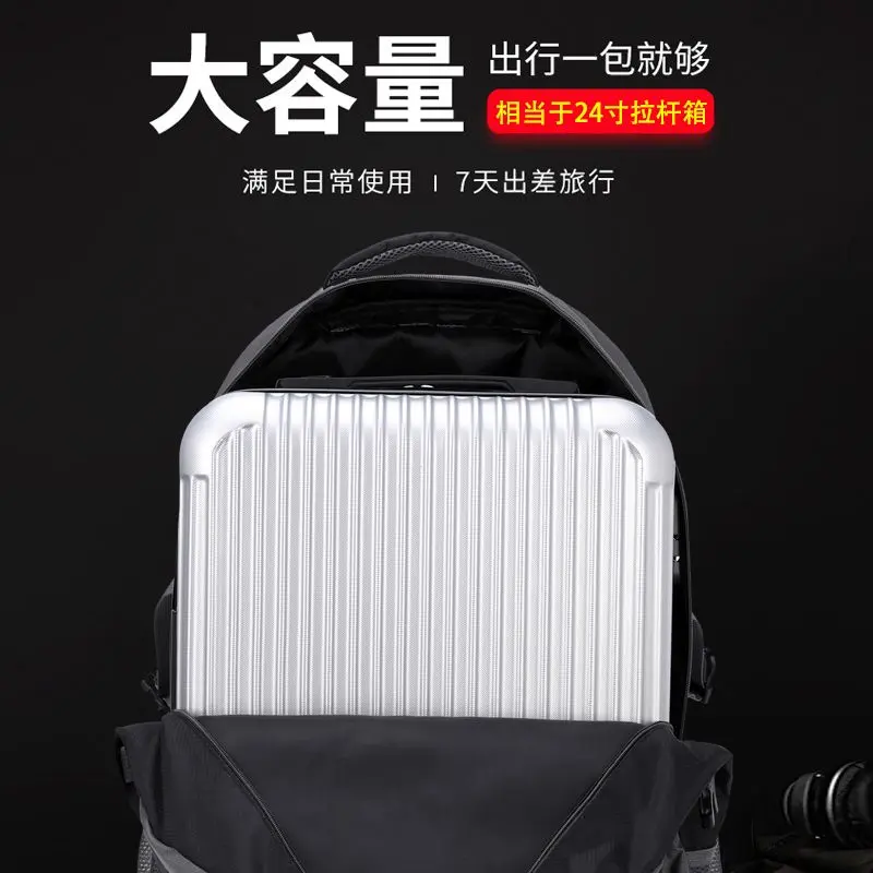 Ba Lô Chống Nước, Dung Tích Siêu Lớn (85 lít), Thích Hợp Cho Du Lịch Nam Và Nữ, Leo Núi Ngoài Trời, Đi Chơi, Túi Hành Lý Ba Lô Du Lịch Cho Nữ Bag 5