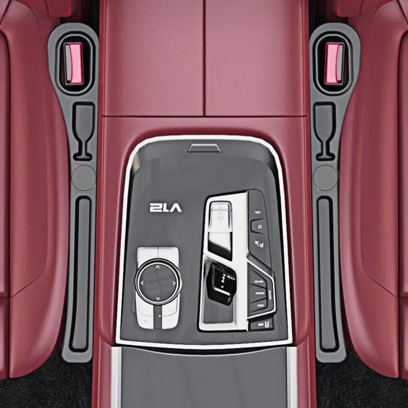 Car Seat Side Filler, PU Leather Car Seat Side Storage Strip, Phone Key Ticket Holder, Automotive Interior Accessories for Stowing & Tidying, Automotive Stuff, Car Accessories 2