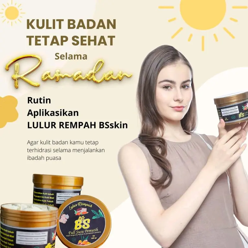 LULUR REMPAH BS Skin (Body scrub BS ) KEMASAN BARU BPOM ORI 5
