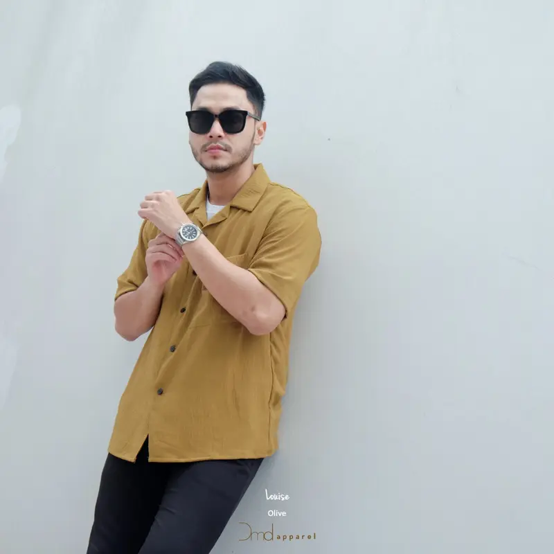 Dmd Apparel - LOUISE SHIRT kemeja pria  casual by Paperman 7
