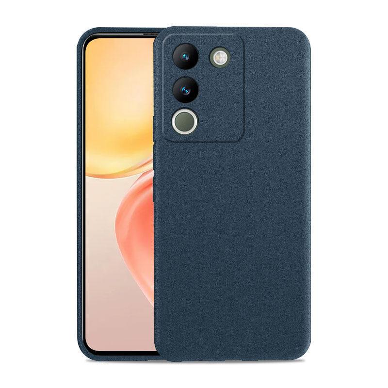 Product Introduction of for Vivo V29 V29e 5G Case Soft Sandstone Ultra Thin Anti-sweat Non-slip Matte Back Phone Casing 8