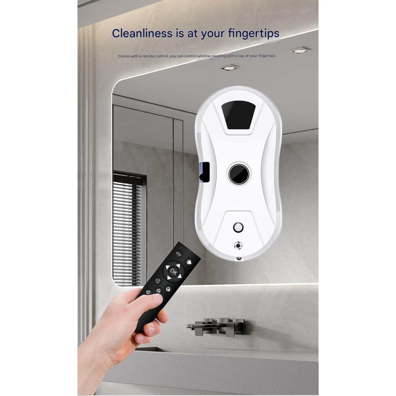 Smart spray window-cleaning robot — clean robot, fully automatic electric remote-controlled glass-cleaning device for home use