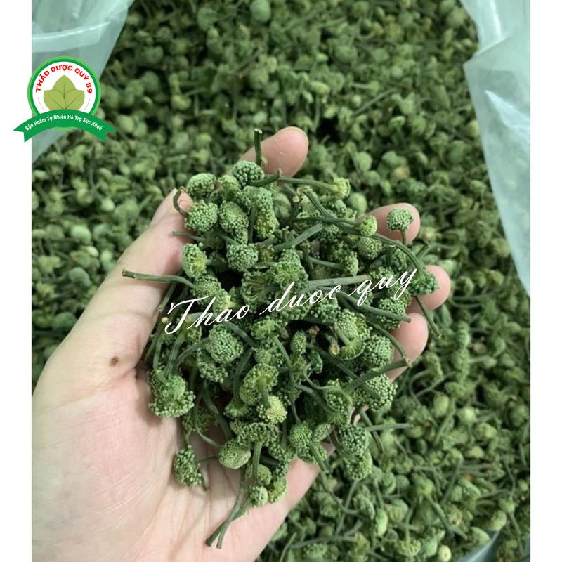 Trà nụ hoa tam thất sấy khô hàng mới xanh thơm sạch sẽ, dễ uống.