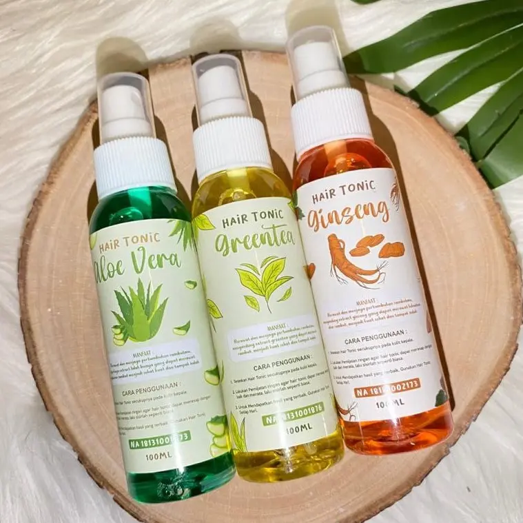 Lucky - Hair Tonic Ala Salon 100ml Dan 60ml / Hair Tonic Spray Vitamin Rambut