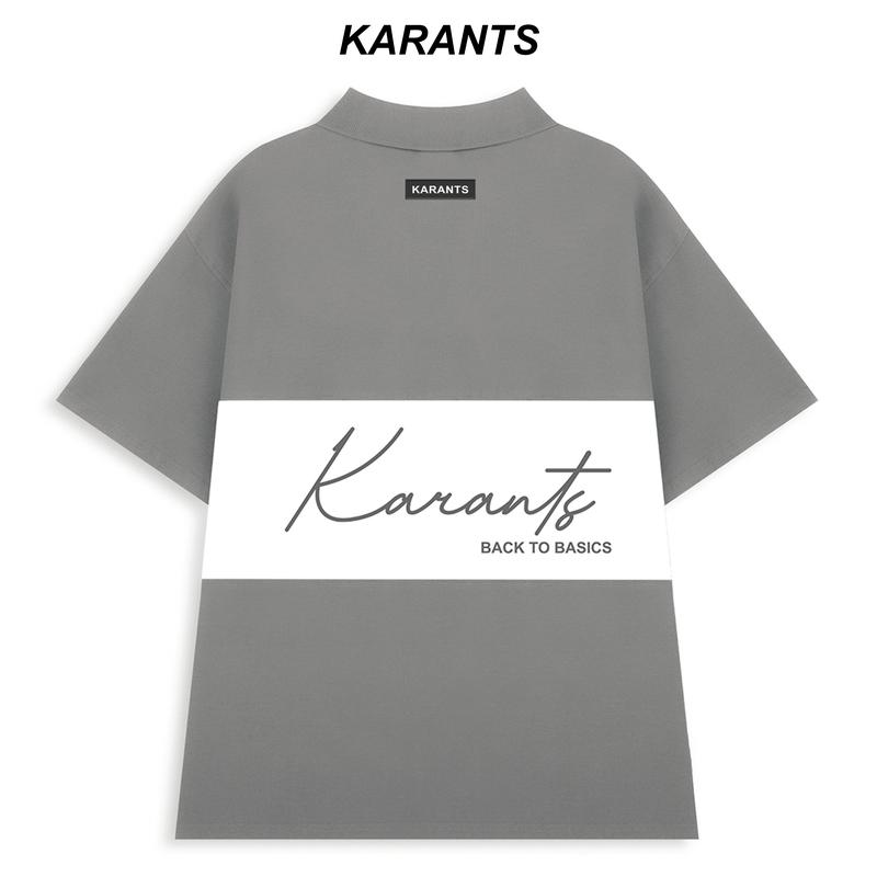 Áo Polo Local Brand Tay Lỡ Karants Premium Back To Basics - KR14