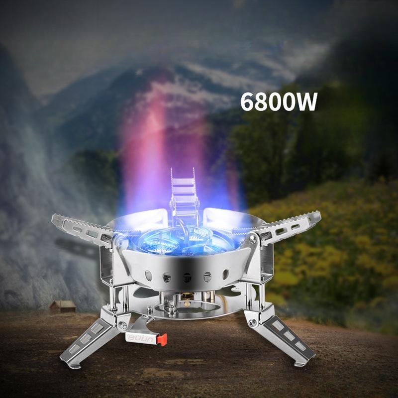 Product Introduction of Outdoor stove portable B17 picnic gas camping cooker windproof gas stove strong fire burner 0