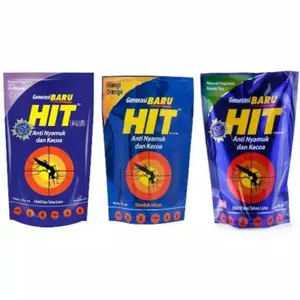 HIT LIQUID POUCH CAIR - KHUSUS Isi Ulang Hit Pompa Nyamuk (Varian Random)