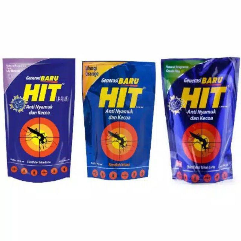 HIT LIQUID POUCH CAIR - Isi Ulang Hit Pompa Nyamuk (Lily Blossom ...