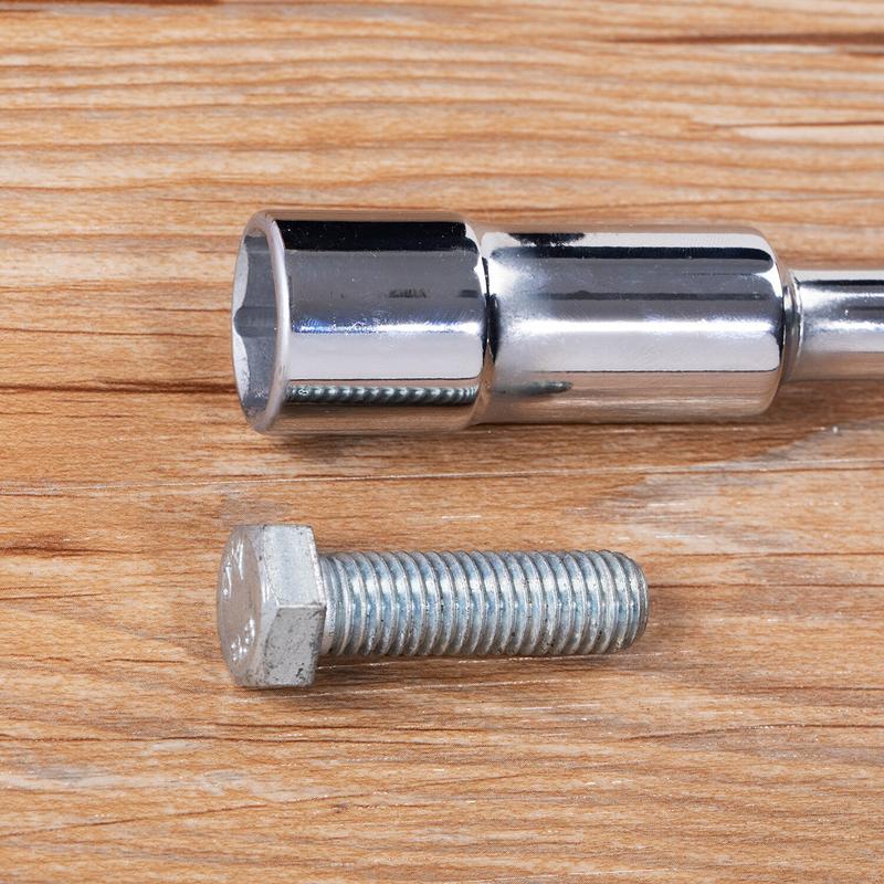 Product Introduction of Deli 8 10 12 13 14mm CRV Steel L Type Socket Spanner L Wrench 6 Point Hand Tools Automotive Mechanical Tool 14
