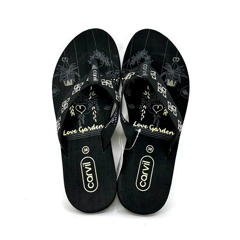 Sandal Jepit Carvil Wanita Sendal Teplek Harian Tanpa Hak Cewek 0
