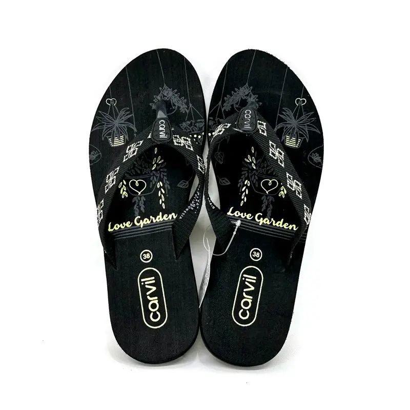 Sandal Jepit Carvil Wanita Sendal Teplek Harian Tanpa Hak Cewek 0