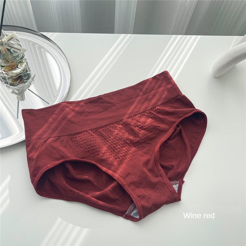 Product Introduction of dingzhenkeji13 【COD】 Quần Lót Hàng Ngày Thoải Mái Thoáng Khí, 4 Mùa, Quần Lót Tổ Ong Nâng Cơ Định Hình, Màu Đào Mới, Dây Thắt Lưng Co Giãn 4 Chiều 25