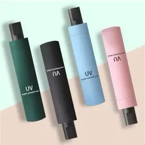 eOnePro Payung Lipat Anti UV Korea Style Anti Ultra Violet Anti Hujan Anti Sinar UV Motif Polos