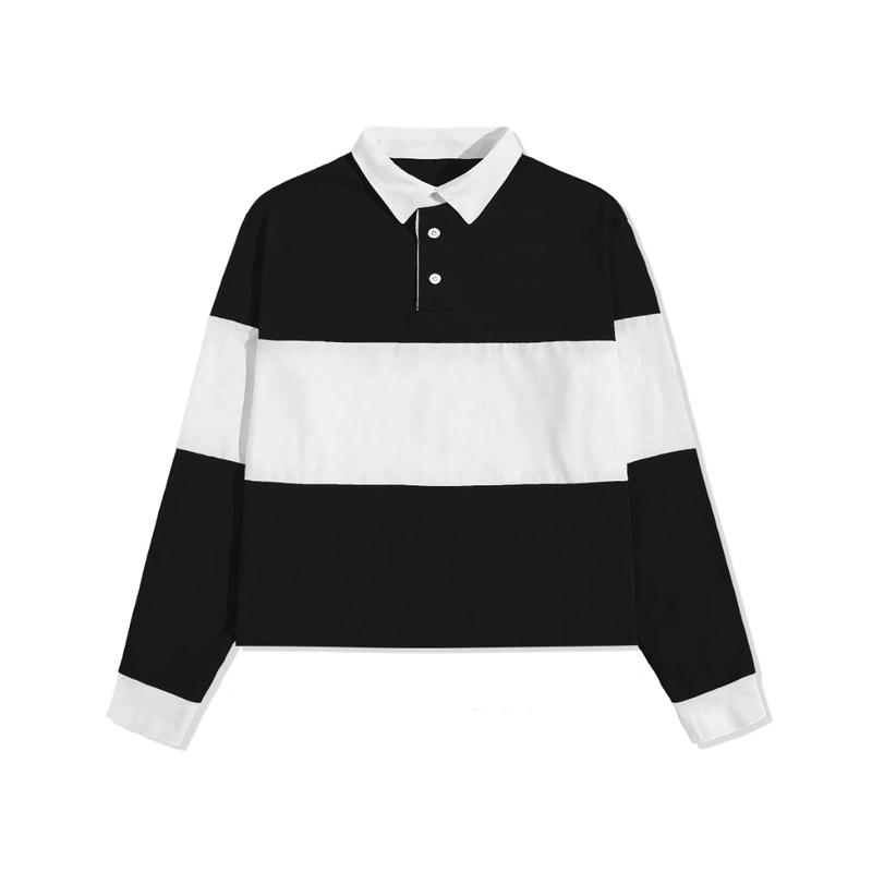 Rugby Kaos Crop Top Oversize Basic 5