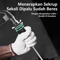 Gambar ISKU Obeng Ketok Set Plus Minus Obeng Magnet Ketok Go Thru Screwdriver - 2Pcs 6.3*150mm dari PERKAKASKU.ID TOKOPEDIA Kota Administrasi Jakarta Utara 3 Tokopedia