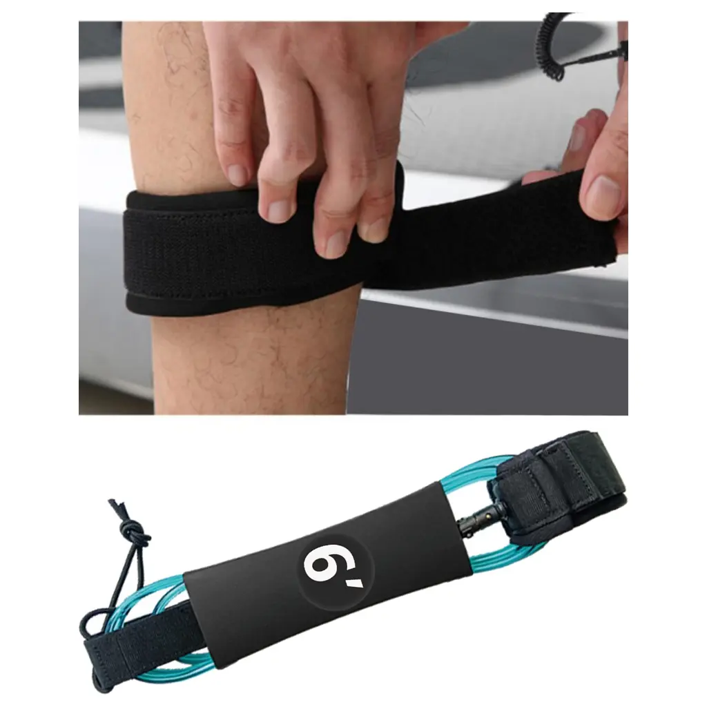 [Perfeclan] Surfboard Leash Paddle Board Leash Surfing Accessories TPU Outdoor Strap