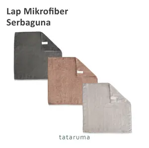 MAIKO - Lap Kain Microfiber Serbaguna Daya Serap Tinggi 360gsm Cleaning