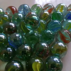 Isi 50pcs Kelereng Gundu 16mm / 1.6cm / Neker Crystal Kembang / Metalic Polos / Kelereng Susu / Blimbing Biasa / Mainan Anak / Best Seller / Import