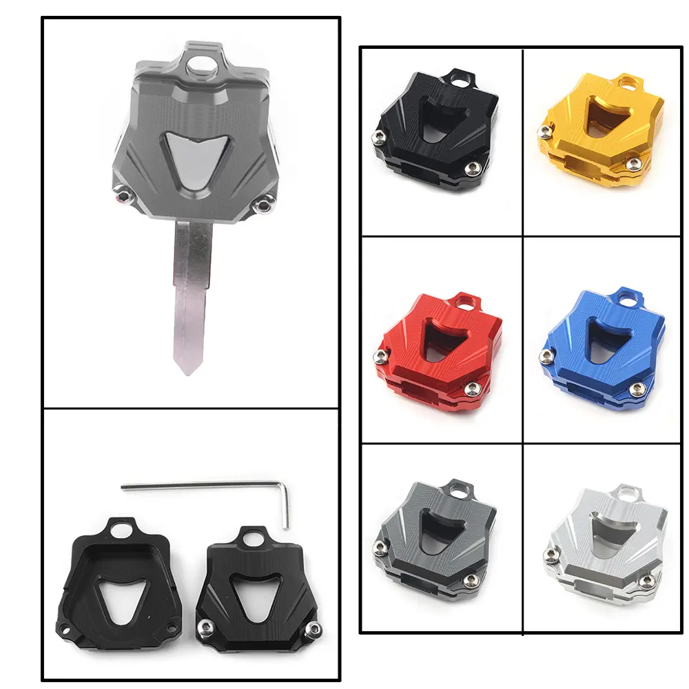 Vỏ Chìa Khóa Sửa Đổi, Áp Dụng Cho Yamaha R1, R3, R6, R15v3, R25, Mt15, Mt09, FZ6, FZ8, Đồ Trang Trí