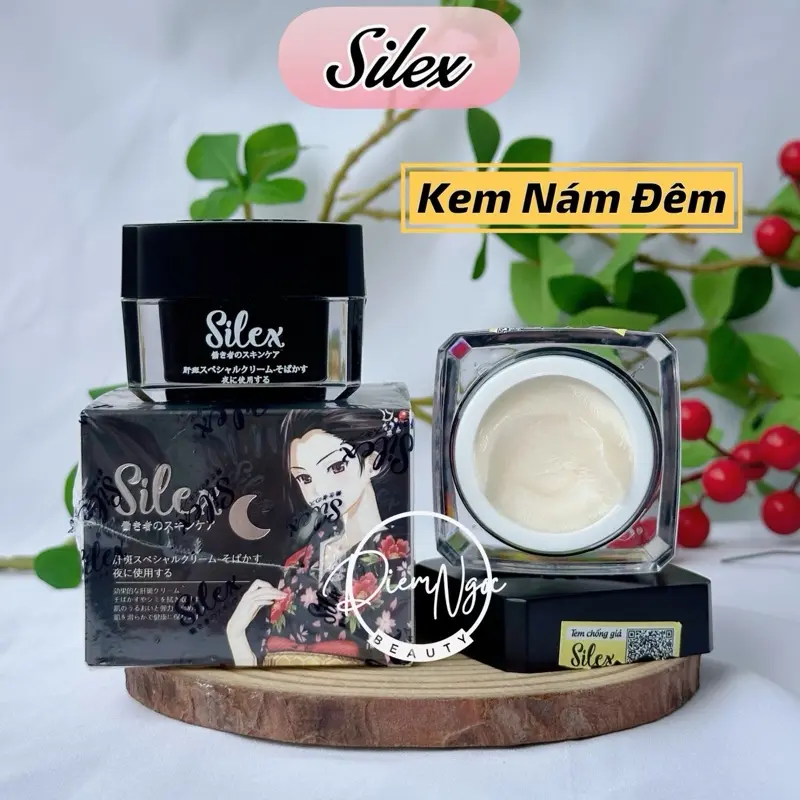 Kem Đêm Silex Nhật Bản Dưỡng Da Mờ Nám Tất cả các loại da Skincare Làm Đẹp Da Chăm Sóc Da Nữ Dưỡng Ẩm Da Women