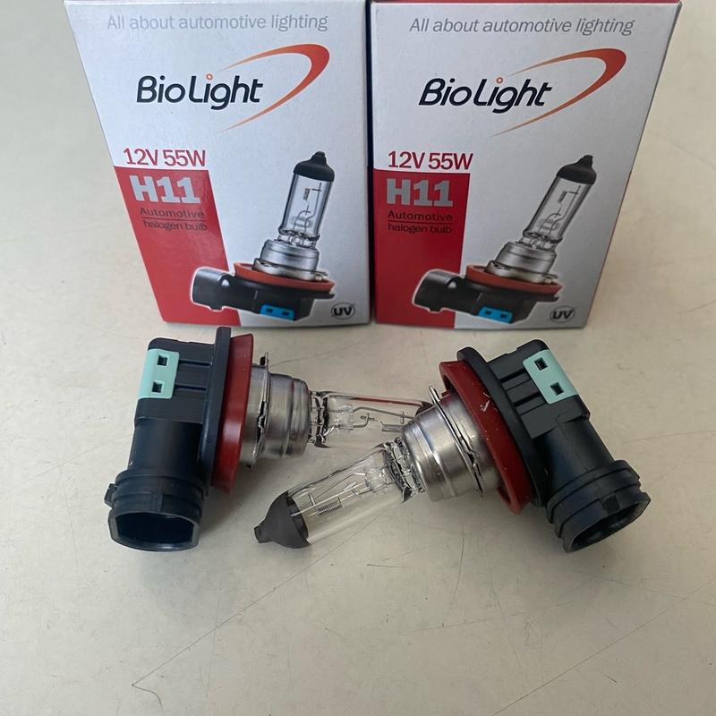 Bóng đèn cot Innova,city, bóng H11-12V/55w. Đèn Cốt, Đèn Gầm H11-12V/55W, Dùng Cho các dòng xe innova, city, KIA, Ford,..đời mới  Loại Xịn Biolight Hàn Quốc. Phụ Tùng