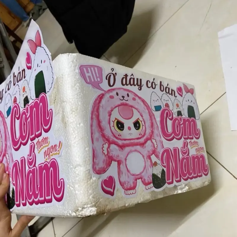 {HN}Miếng dán trang trí Cơm Nắm 2