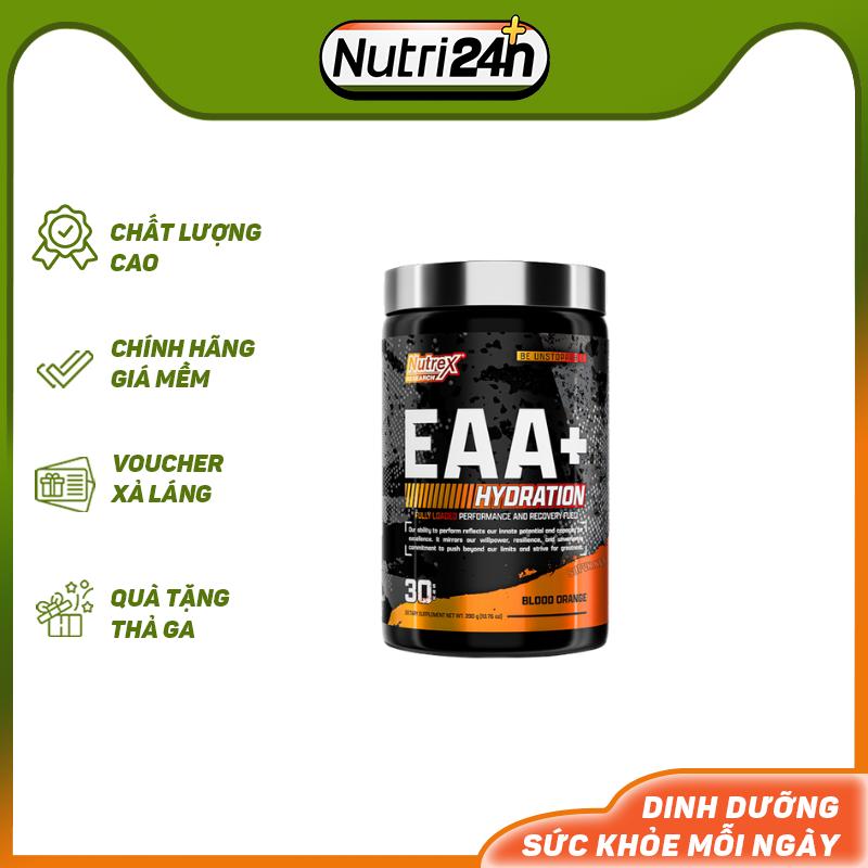 Nutrex Eaa+Hydration Thực Phẩm Bổ Sung Thể Hình Thể Thao 30 Lần Dùng 0