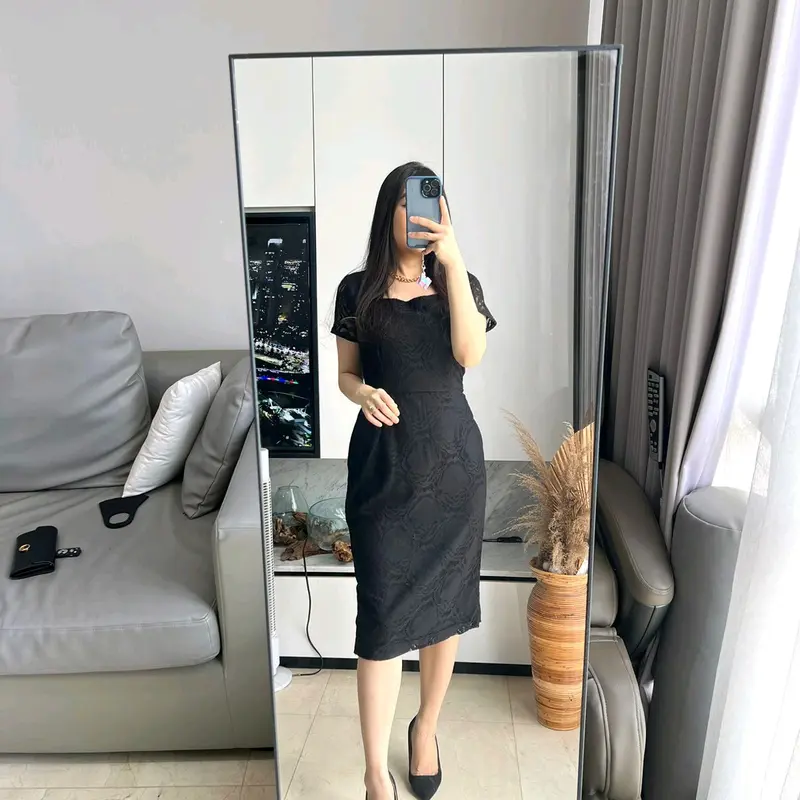 MV SHOP DRES FULL BRUKAT 8021 IMPORT Casual Fit 3