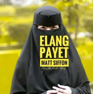 niqab elang payet