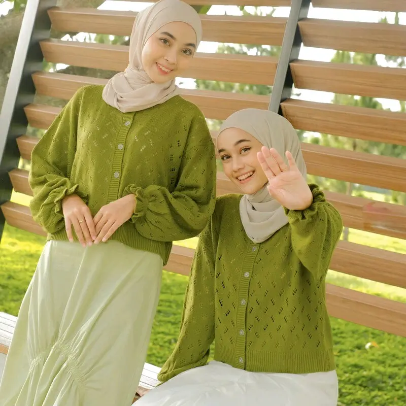 cardigan / Poppy cardigan rajut / baju outfit cewek / blazer wanita / cardigan rajut Atasan 8