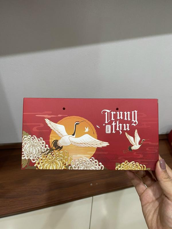 [ Kèm hộp giấy] Combo 2 bánh trung thu  Tân Xuân ( Thập cẩm 1 trứng, 2 trứng, Thập cẩm Jambon gà quay ,Đậu Xanh, Dừa, Môn 1 trứng)  Cake Food Thức Ăn 7