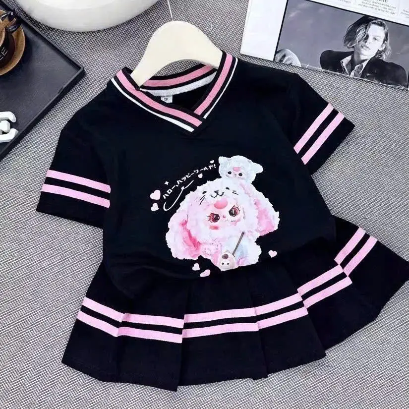 SET Váy Xếp Ly (Có Lót Trong) Size 10-44kg In Hình BABY THREE Chất Liệu  Cotton Thoáng Mát Dành Cho Bé Gái Thoải Mái Vui Chơi Học Tập  (MS CS3)