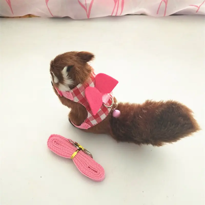 Dây Đeo Ngực Cho Thú Cưng, Dây Kéo Denim Nhỏ Có Thể Điều Chỉnh, Đáng Yêu, Thỏ 3