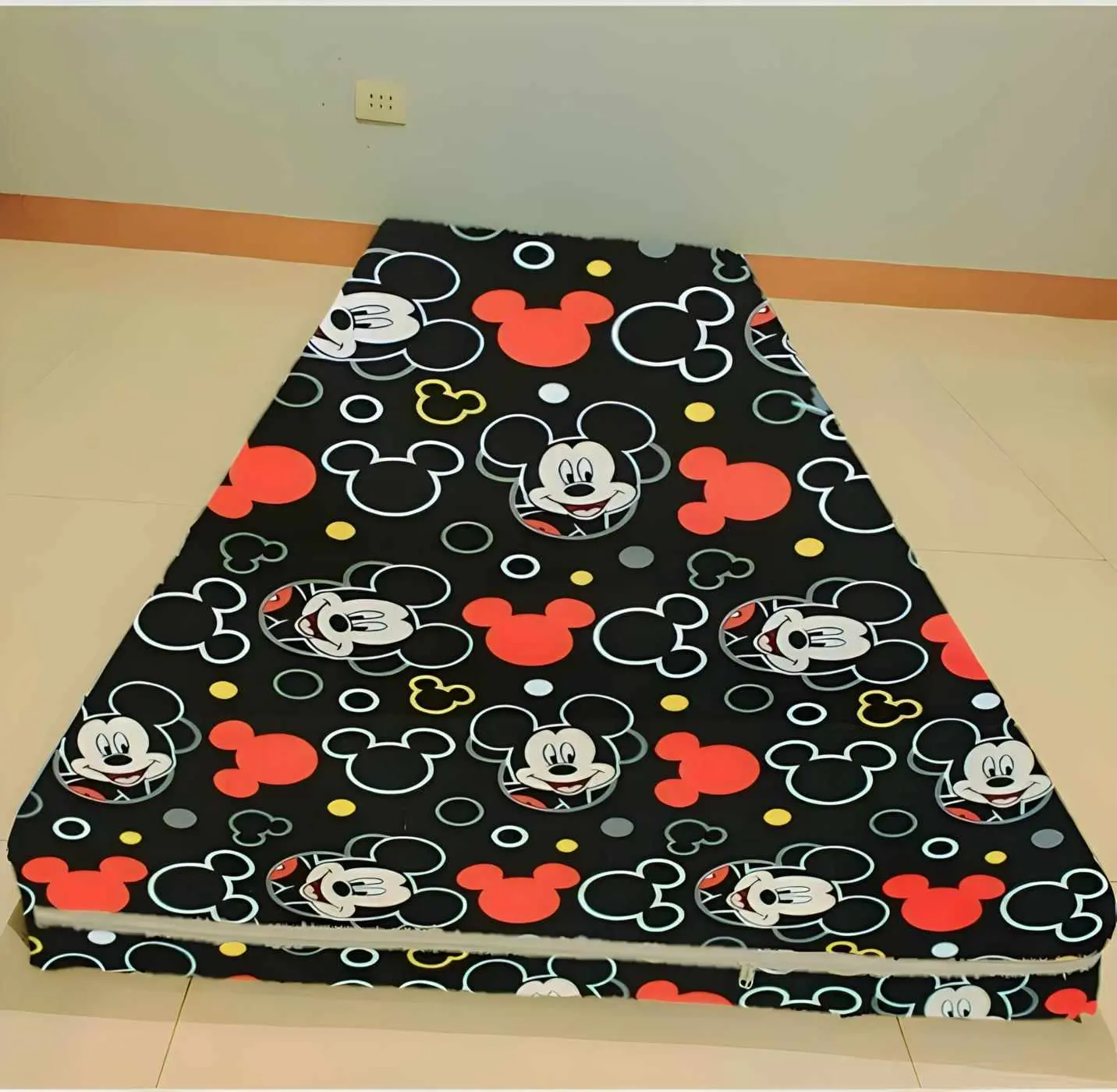 Foam Cover/Bed Cover 3 sides (3s) with Zipper/Canadian Cotton / Single to King size /Thickness 2,4,6,8 inches/Foam Cover only