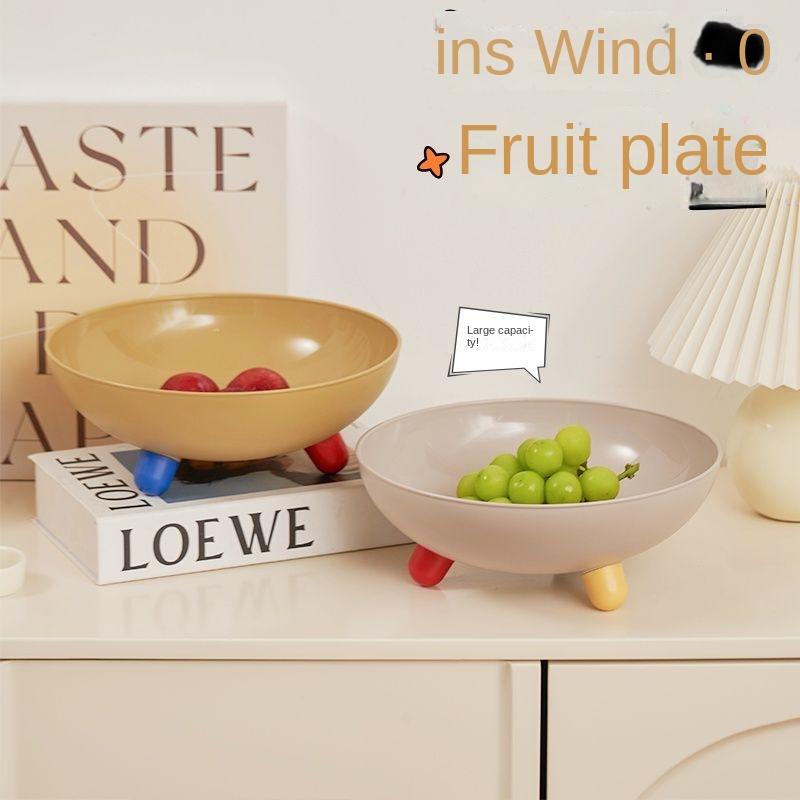 Product Introduction of Creative snack tray, candy tray, fruit tray with high aesthetic value, living room coffee table, fruit tray, household dried fruit tray, high footed fruit tray 0
