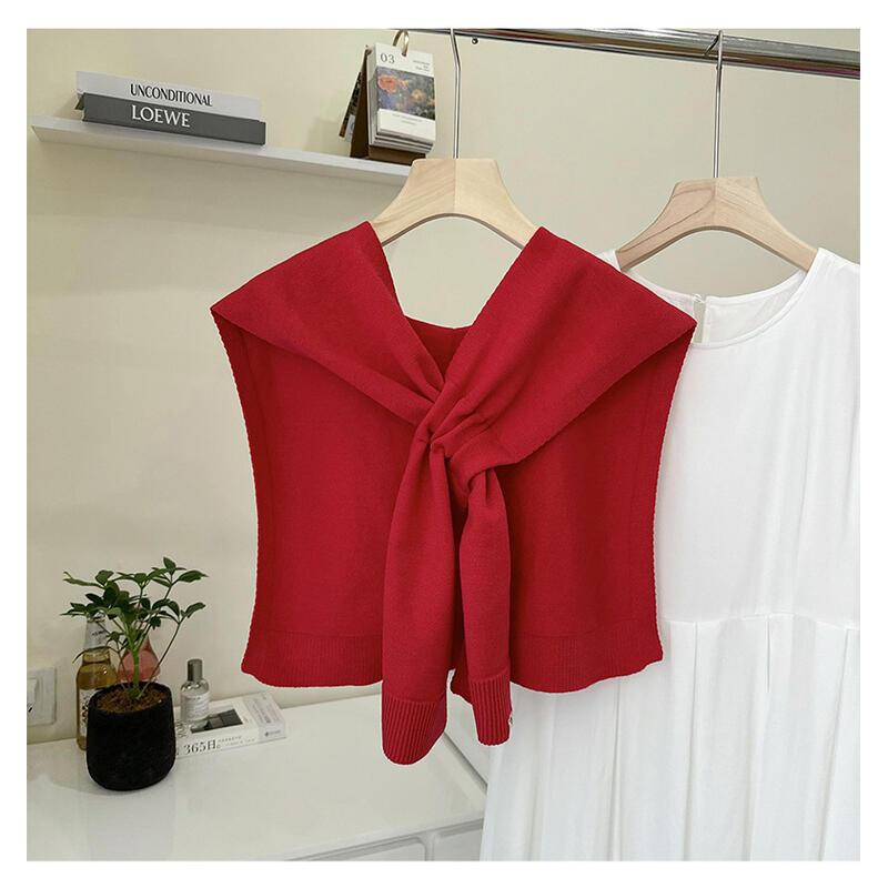 Product Introduction of Khăn Quàng Choàng, Trang Phục Nữ, Hàng Mới Về Năm 2025, Sọc Dệt Kim, Nhỏ Và Mỏng, Thích Hợp Cho Mùa Xuân Và Mùa Thu, Cao Cấp, Có Thể Dùng Làm Áo Len Phù Hợp, Áo Khoác, Khăn Quàng Cổ 9